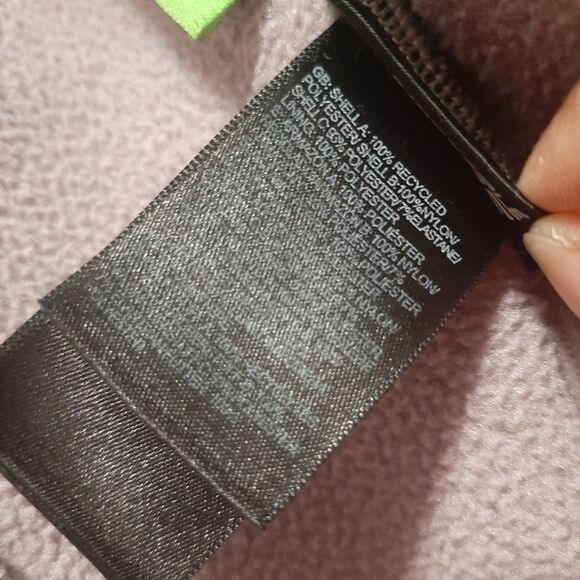 The North Face Mauve Gray Fleece Jacket  Athleisure SP - Picture 5 of 13